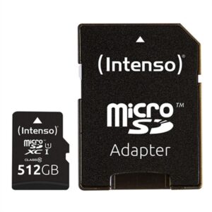 512GB MICROSD UHS-I CLASS 10 + ADP
