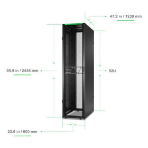 APC AR3308B2 armario rack 52U Blanco