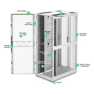 APC AR3340W2 armario rack 52U Blanco APC AR3340W2 armario rack 52U Blanco