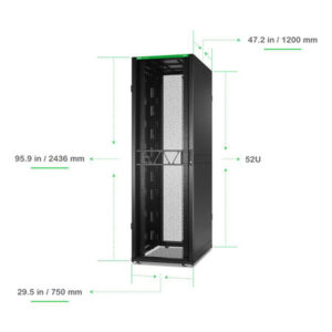 APC AR3358B2 armario rack 52U Blanco