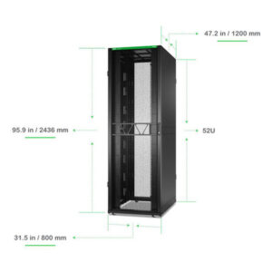 APC AR3388B2 armario rack 52U Blanco