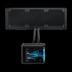 ASUS ROG Ryuo IV SLC 360 ARGB Procesador Sistema de refrigeración líquida todo en uno 12 cm Negro