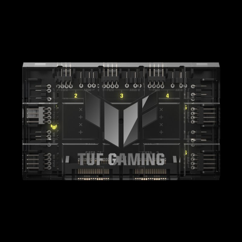 ASUS TUF Gaming ARGB PWM Fan Hub Controlador de ventilador - Imagen 4