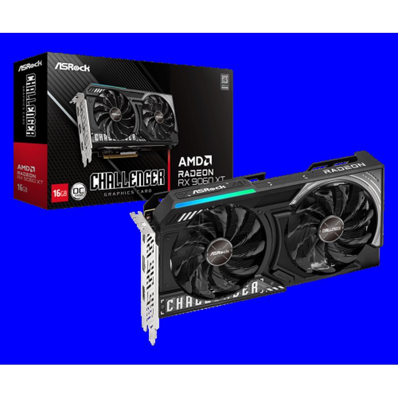 Asrock AMD Radeon RX 9060 XT Challenger 16GB OC GDDR6