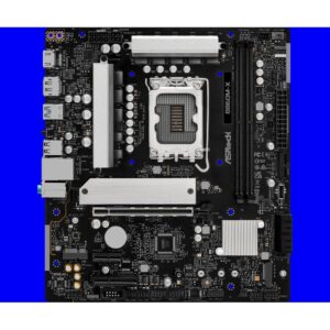 Asrock B860M-X Intel B860 LGA 1851 (Socket V1) micro ATX