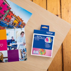 Brother LC527XLVAL cartucho de tinta 4 pieza(s) Original Alto rendimiento (XL) Negro, Cian, Magenta, Amarillo