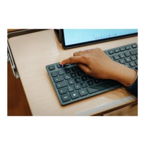 CHERRY KW 7100 MINI BT teclado Bluetooth QWERTY Inglés Azul CHERRY KW 7100 MINI BT teclado Bluetooth QWERTY Inglés Azul