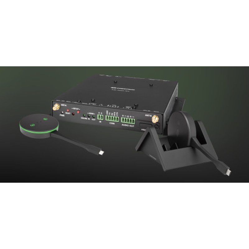 CRESTRON AIRMEDIA® SERIES 3 KIT WITH AM-3200-WF RECEIVER, TWO AM-TX3-100 ADAPTORS, AND CRADLE, INTERNATIONAL (AM3-212-I KIT) AirMedia® Series 3 Kit with AM-3200-WF Receiver, two AM-TX3-100 Adaptors, and Cradle, International