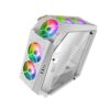Mars Gaming MC51W, Caja PC Gaming ATX, Doble Cristal Templado, 5x Ventilador RGB 12cm, Blanco Mars Gaming MC51W, Caja PC Gaming ATX, Doble Cristal Templado, 5x Ventilador RGB 12cm, Blanco