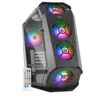 Mars Gaming MC51, Caja PC Gaming ATX, Doble Cristal Templado, 5x Ventilador RGB 12cm, Negro Mars Gaming MC51, Caja PC Gaming ATX, Doble Cristal Templado, 5x Ventilador RGB 12cm, Negro