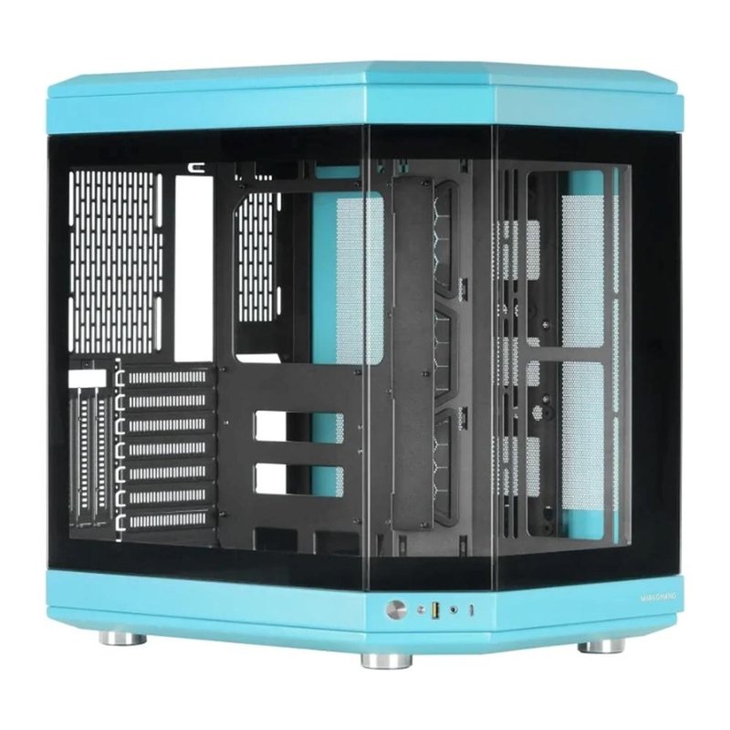 Mars Gaming MC-3T, Caja Gaming Custom ATX, Triple Ventana Cristal Templado Continuo, Soporte Refrigeración Líquida Completo, Cámara Dual Lateral, 3x Slots PCI Verticales, USB-C y USB 3.0, Azul Mars Gaming MC-3T, Caja Gaming Custom ATX, Triple Ventana Cristal Templado Continuo, Soporte Refrigeración Líquida Completo, Cámara Dual Lateral, 3x Slots PCI Verticales, USB-C y USB 3.0, Azul