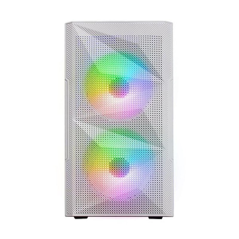 Mars Gaming MC-ME Blanco, Caja Gaming Compacta MicroATX, Ventana Lateral Completa Cristal Templado, Diseño Frontal Total-Mesh Geométrico, 2X Ventiladores FRGB 120mm Mars Gaming MC-ME Blanco, Caja Gaming Compacta MicroATX, Ventana Lateral Completa Cristal Templado, Diseño Frontal Total-Mesh Geométrico, 2X Ventiladores FRGB 120mm