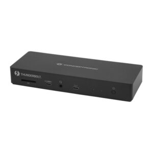Conceptronic DONN30B base para portátil y replicador de puertos Alámbrico Thunderbolt 4 Negro
