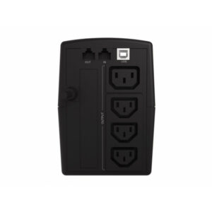 Conceptronic ZEUS07E sistema de alimentación ininterrumpida (UPS) Línea interactiva 1 kVA 600 W 4 salidas AC Conceptronic ZEUS07E sistema de alimentación ininterrumpida (UPS) Línea interactiva 1 kVA 600 W 4 salidas AC