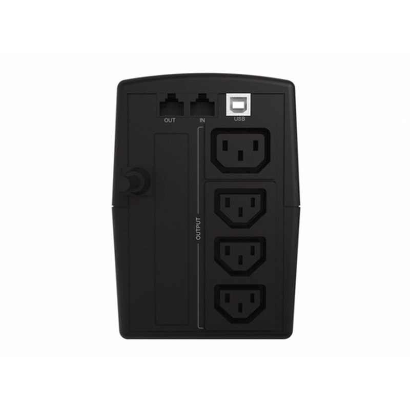 Conceptronic ZEUS07E sistema de alimentación ininterrumpida (UPS) Línea interactiva 1 kVA 600 W 4 salidas AC Conceptronic ZEUS07E sistema de alimentación ininterrumpida (UPS) Línea interactiva 1 kVA 600 W 4 salidas AC - Imagen 2