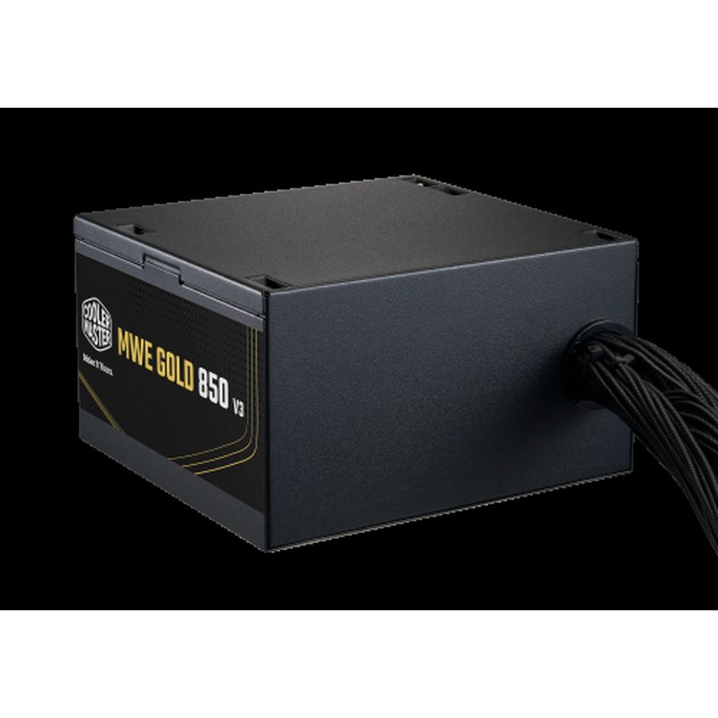 Cooler Master MWE GOLD 850 V3 unidad de fuente de alimentación 850 W 24-pin ATX ATX Negro Cooler Master MWE GOLD 850 V3 unidad de fuente de alimentación 850 W 24-pin ATX ATX Negro - Imagen 3