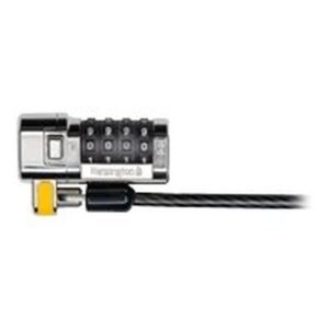 DELL 461-AAEU cable antirrobo Negro, Acero inoxidable 1,8 m