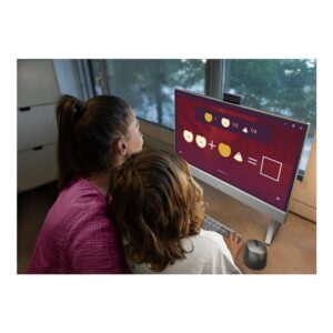 DELL EC24250 Intel Core 7 150U 60,5 cm (23.8") 1920 x 1080 Pixeles PC todo en uno 16 GB DDR5-SDRAM 1 TB SSD Windows 11 Pro Wi-Fi 6E (802.11ax) Perlado, Blanco