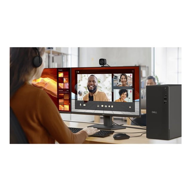 DELL ECT1250 Intel® Core™ i5 i5-14400 16 GB DDR5-SDRAM 1 TB SSD Windows 11 Pro Torre PC Negro - Imagen 6