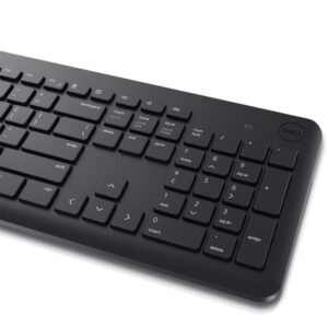 DELL KM3322W teclado Ratón incluido Oficina RF inalámbrico QWERTY Español Negro DELL KM3322W teclado Ratón incluido Oficina RF inalámbrico QWERTY Español Negro