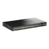 D-Link DGS-1530-52P/E switch Gestionado L2 Gigabit Ethernet (10/100/1000) Energía sobre Ethernet (PoE) Negro