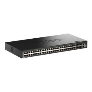 D-Link DGS-1530-52/E switch Gestionado L2 Gigabit Ethernet (10/100/1000) Negro