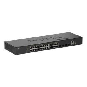 D-Link DGS-1530-28/E switch Gestionado L2 Gigabit Ethernet (10/100/1000) Negro