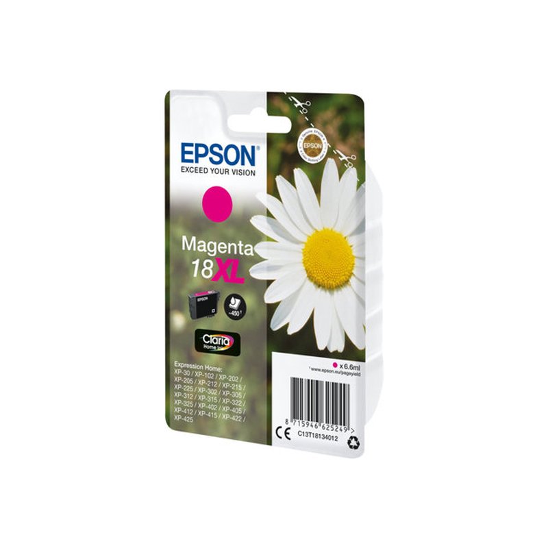 Epson Daisy Cartucho 18XL magenta (etiqueta RF) Epson Daisy Cartucho 18XL magenta (etiqueta RF) - Imagen 2