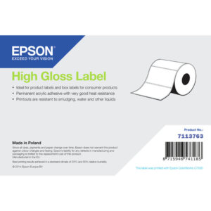 Epson High Gloss Label - Continuous Roll: 102mm x 33m