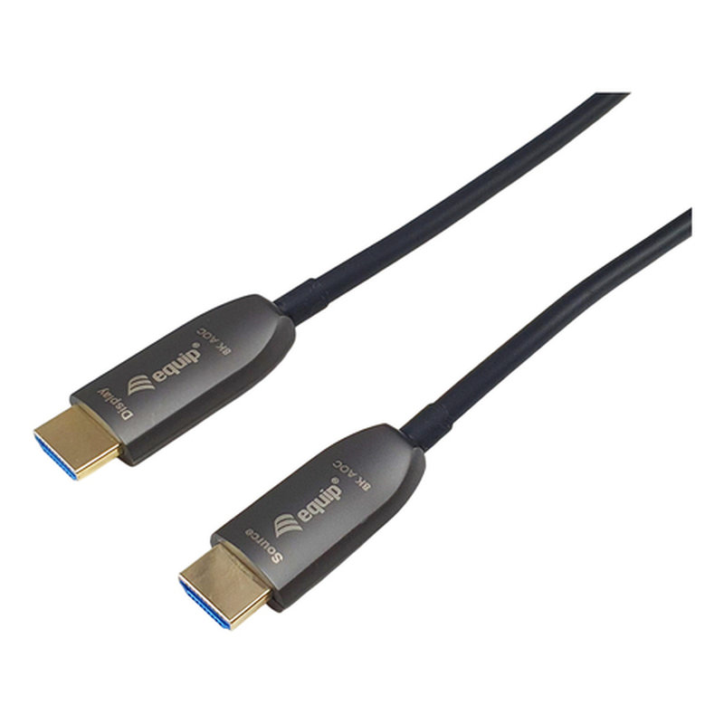 Equip 119422 Cable blindado óptico activo HDMI 2.1, 50 m, 8K/60 Hz, 4K/120 Hz, 48 Gbps Equip 119422 Cable blindado óptico activo HDMI 2.1, 50 m, 8K/60 Hz, 4K/120 Hz, 48 Gbps - Imagen 3
