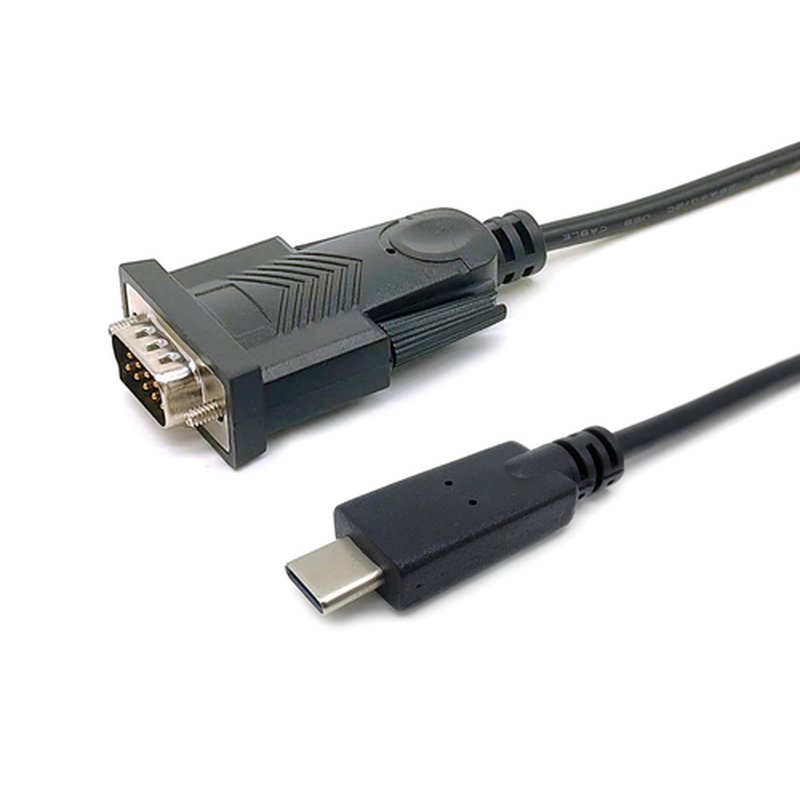 Equip 133392 cable de serie Negro 1,5 m USB Tipo C DB-9 Equip 133392 cable de serie Negro 1,5 m USB Tipo C DB-9