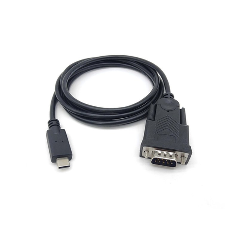 Equip 133392 cable de serie Negro 1,5 m USB Tipo C DB-9 Equip 133392 cable de serie Negro 1,5 m USB Tipo C DB-9 - Imagen 2