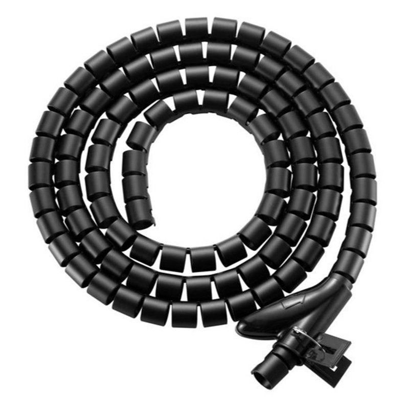 Equip 650867 organizador de cables Escritorio Pasacables Negro Equip 650867 organizador de cables Escritorio Pasacables Negro