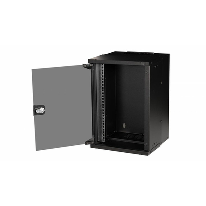 Equip EWM-09-3030-B armario rack 9U Bastidor de pared Negro - Imagen 3