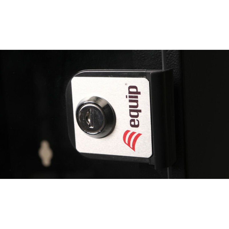 Equip EWM-09-3030-B armario rack 9U Bastidor de pared Negro - Imagen 5