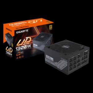 GIGABYTE UD1300GM PG5 unidad de fuente de alimentación 1300 W 20+4 pin ATX ATX Negro