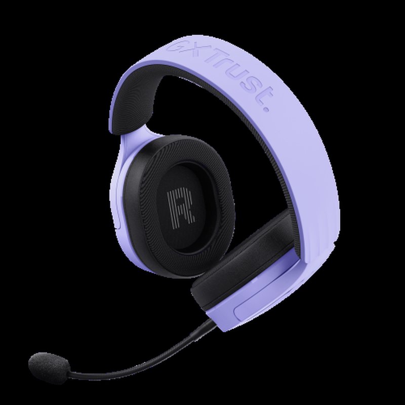 Trust GXT 491P FAYZO Auriculares Inalámbrico y alámbrico Diadema Juego USB tipo A Bluetooth Negro, Púrpura Trust GXT 491P FAYZO Auriculares Inalámbrico y alámbrico Diadema Juego USB tipo A Bluetooth Negro, Púrpura - Imagen 7