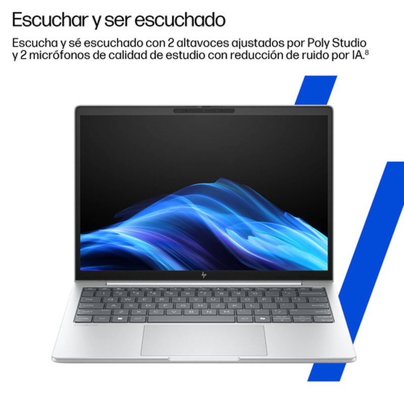 HP EliteBook 8 G1i 16 inch Notebook AI PC Wolf Pro Security Edition Intel Core Ultra 7 255H Portátil 40,6 cm (16") WUXGA 64 GB DDR5-SDRAM 1 TB SSD Wi-Fi 7 (802.11be) Windows 11 Pro HP EliteBook 8 G1i 16 inch Notebook AI PC Wolf Pro Security Edition Intel Core Ultra 7 255H Portátil 40,6 cm (16") WUXGA 64 GB DDR5-SDRAM 1 TB SSD Wi-Fi 7 (802.11be) Windows 11 Pro - Imagen 3