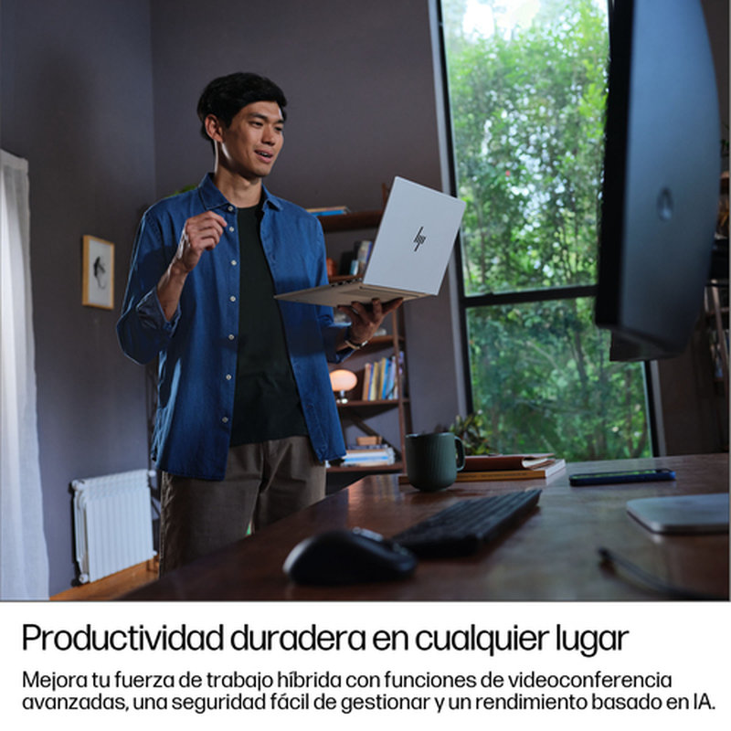 HP EliteBook 8 G1i 16 inch Notebook AI PC Wolf Pro Security Edition Intel Core Ultra 7 255H Portátil 40,6 cm (16") WUXGA 64 GB DDR5-SDRAM 1 TB SSD Wi-Fi 7 (802.11be) Windows 11 Pro HP EliteBook 8 G1i 16 inch Notebook AI PC Wolf Pro Security Edition Intel Core Ultra 7 255H Portátil 40,6 cm (16") WUXGA 64 GB DDR5-SDRAM 1 TB SSD Wi-Fi 7 (802.11be) Windows 11 Pro - Imagen 5