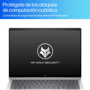 HP EliteBook X Flip G1i Next Gen AI Wolf Pro Security Edition Copilot+ PC Intel Core Ultra 7 258V Híbrido (2-en-1) 35,6 cm (14") Pantalla táctil 2.5K 32 GB LPDDR5x-SDRAM 512 GB SSD Wi-Fi 7 (802.11be) Windows 11 Pro Plata