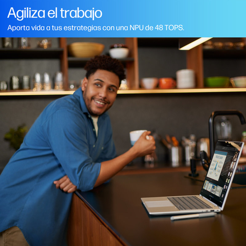 HP EliteBook X Flip G1i Next Gen AI Wolf Pro Security Edition Copilot+ PC Intel Core Ultra 7 258V Híbrido (2-en-1) 35,6 cm (14") Pantalla táctil 2.5K 32 GB LPDDR5x-SDRAM 512 GB SSD Wi-Fi 7 (802.11be) Windows 11 Pro Plata HP EliteBook X Flip G1i Next Gen AI Wolf Pro Security Edition Copilot+ PC Intel Core Ultra 7 258V Híbrido (2-en-1) 35,6 cm (14") Pantalla táctil 2.5K 32 GB LPDDR5x-SDRAM 512 GB SSD Wi-Fi 7 (802.11be) Windows 11 Pro Plata - Imagen 6