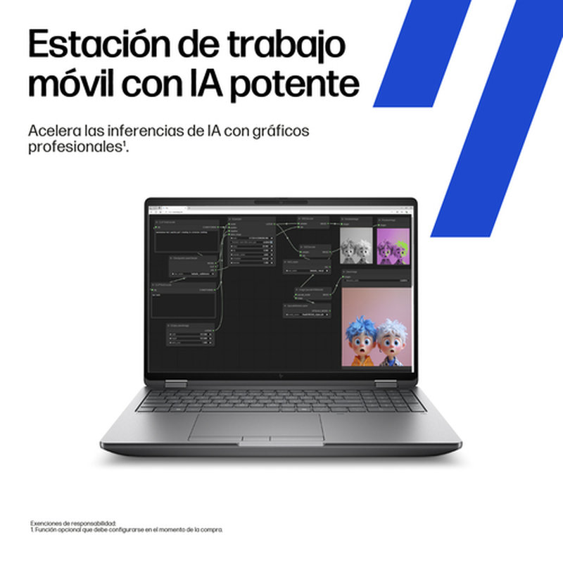 HP ZBook Fury G1i 16 inch Mobile Workstation PC Wolf Pro Security Edition - Data Science Intel Core Ultra 7 Estación de trabajo móvil 40,6 cm (16") WUXGA 32 GB DDR5-SDRAM Wi-Fi 7 (802.11be) Windows 11 Pro AI PC, AI Workstation HP ZBook Fury G1i 16 inch Mobile Workstation PC Wolf Pro Security Edition - Data Science Intel Core Ultra 7 Estación de trabajo móvil 40,6 cm (16") WUXGA 32 GB DDR5-SDRAM Wi-Fi 7 (802.11be) Windows 11 Pro AI PC, AI Workstation - Imagen 9