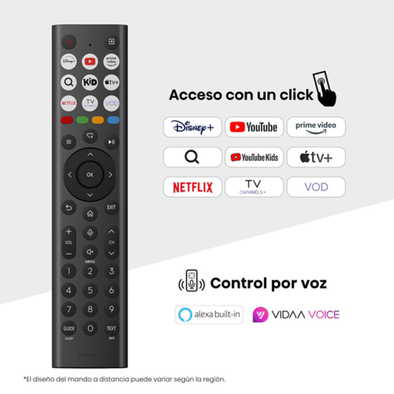 Hisense E7Q PRO 75E7Q PRO Televisor 190,5 cm (75") 4K Ultra HD Smart TV Wifi Negro 385 cd / m² - Imagen 10