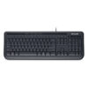 Incase Designed by Microsoft Wired Keyboard 600 teclado Oficina USB QWERTY Inglés de EE. UU. Negro