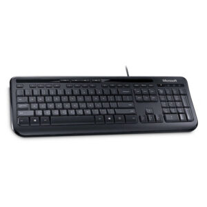 Incase Designed by Microsoft Wired Keyboard 600 teclado Oficina USB QWERTY Inglés de EE. UU. Negro
