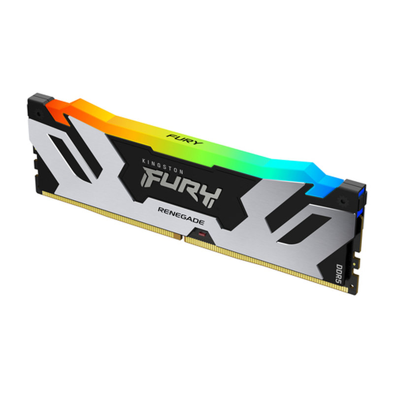 Kingston Technology FURY 24GB 8000MT/s DDR5 CL38 DIMM Renegade RGB Silver Kingston Technology FURY 24GB 8000MT/s DDR5 CL38 DIMM Renegade RGB Silver - Imagen 2