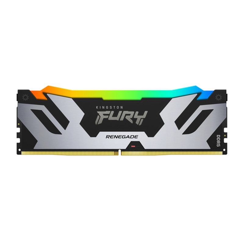 Kingston Technology FURY 24GB 8000MT/s DDR5 CL38 DIMM Renegade RGB Silver Kingston Technology FURY 24GB 8000MT/s DDR5 CL38 DIMM Renegade RGB Silver