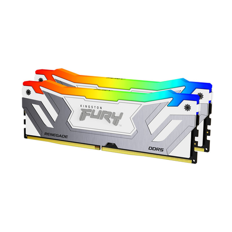 Kingston Technology FURY 24GB 8800MT/s DDR5 CL42 CUDIMM Renegade RGB Blanco Kingston Technology FURY 24GB 8800MT/s DDR5 CL42 CUDIMM Renegade RGB Blanco - Imagen 2