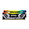 Kingston Technology FURY 48GB 8800MT/s DDR5 CL42 CUDIMM (Kit de 2) Renegade RGB Silver