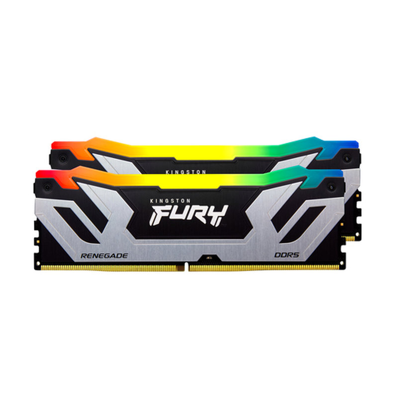 Kingston Technology FURY 48GB 8800MT/s DDR5 CL42 CUDIMM (Kit de 2) Renegade RGB Silver